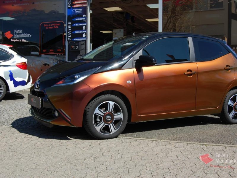 Toyota Aygo Vollfolierung – Bild 2