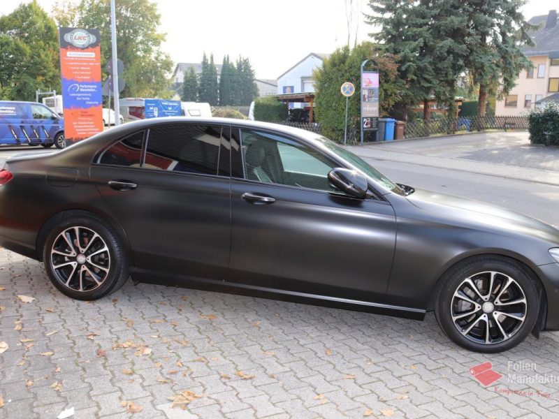Mercedes E Klasse Vollfolierung – Bild 8