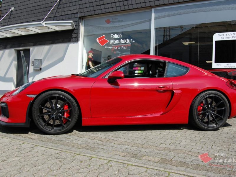 Porsche Cayman GT4 Lackschutzfolierung – Bild 3