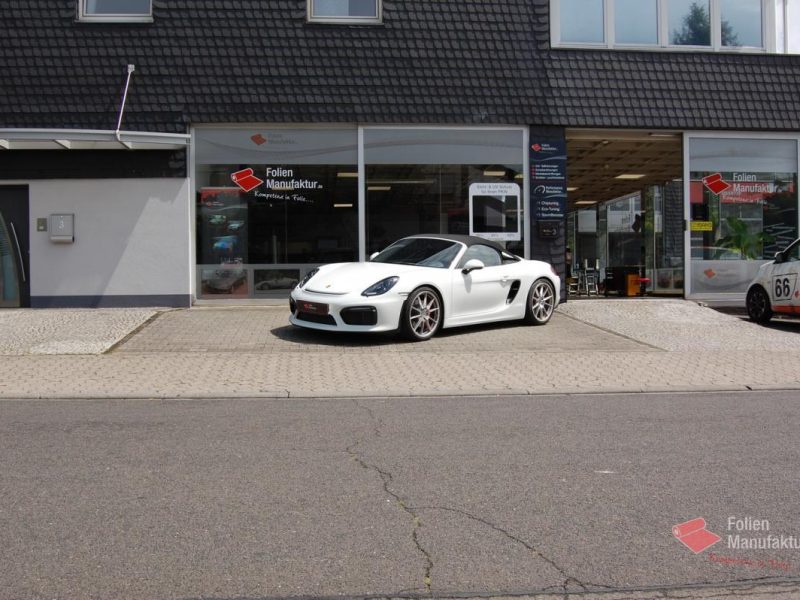 Porsche Boxster Spyder Paint Protection Film – Bild 9
