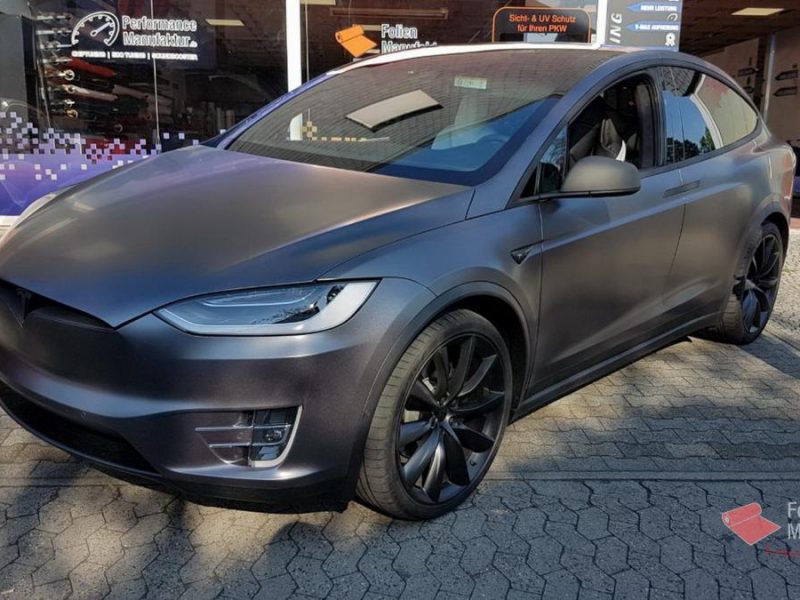 Tesla Model X Full Wrap – Bild 2