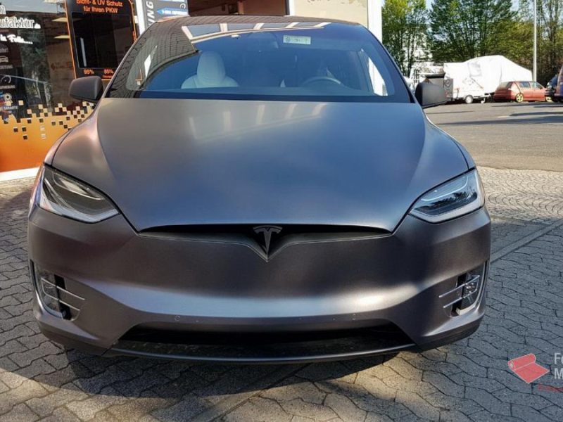 Tesla Model X Full Wrap – Bild 4