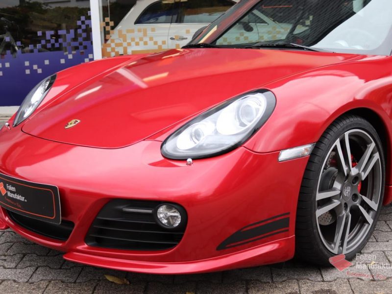 Porsche Cayman R Full Wrap – Bild 5