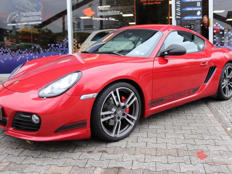 Porsche Cayman R Full Wrap – Bild 3