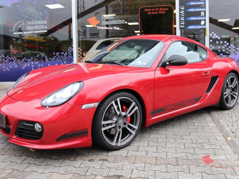 Porsche Cayman R Full Wrap – Bild 2