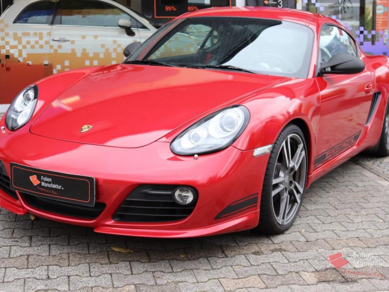 Porsche Cayman R Full Wrap – Bild 1