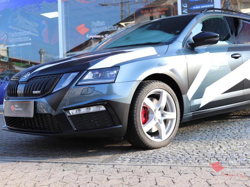 Skoda Octavia Full Wrap – Bild 3