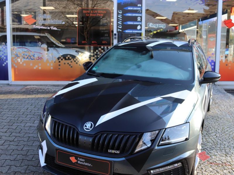 Skoda Octavia Full Wrap – Bild 6