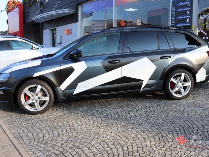 Skoda Octavia Full Wrap – Bild 2