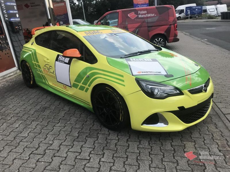 Opel Astra Racing Full Wrap – Bild 6