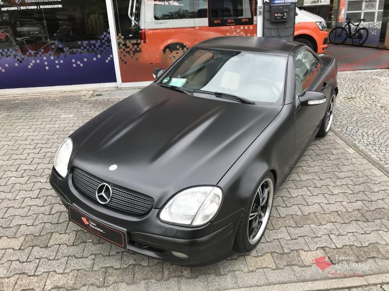 Mercedes SLK Vollfolierung – Bild 8