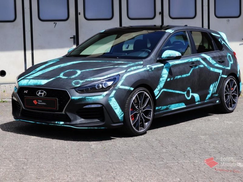 Hyundai i30N Full Wrap – Bild 1