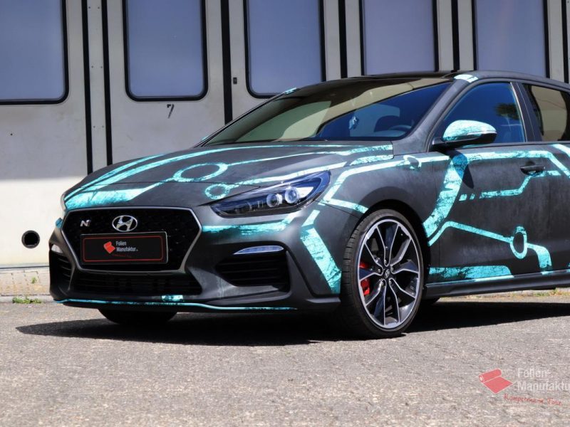 Hyundai i30N Full Wrap – Bild 3