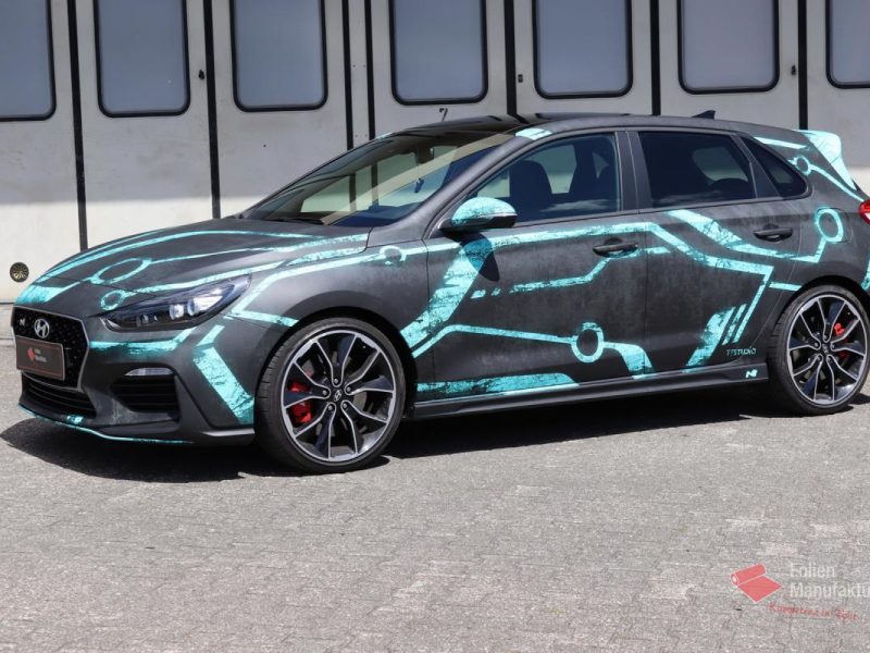 Hyundai i30N Full Wrap – Bild 2
