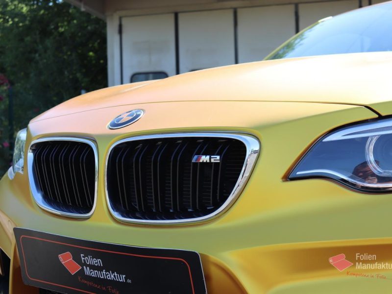 BMW M2 Full Wrap – Bild 5