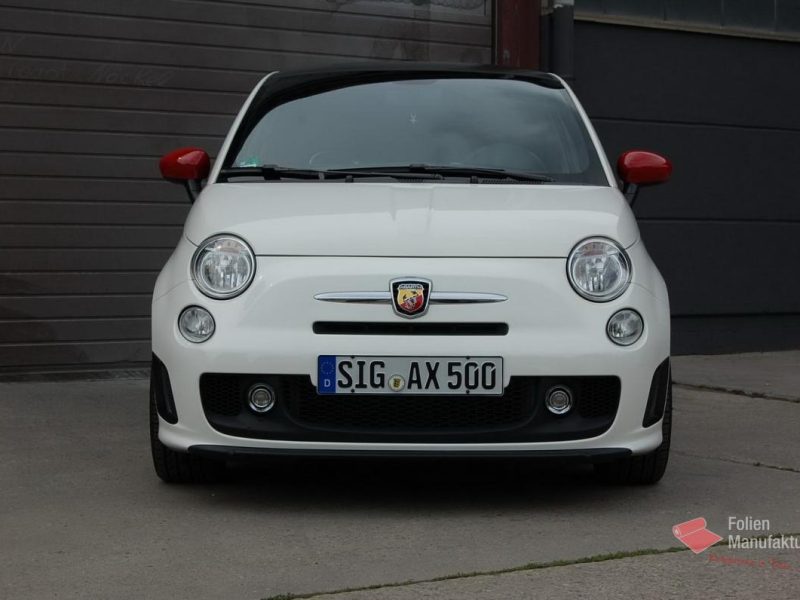 Fiat 500 Abarth Dachfolierung – Bild 3