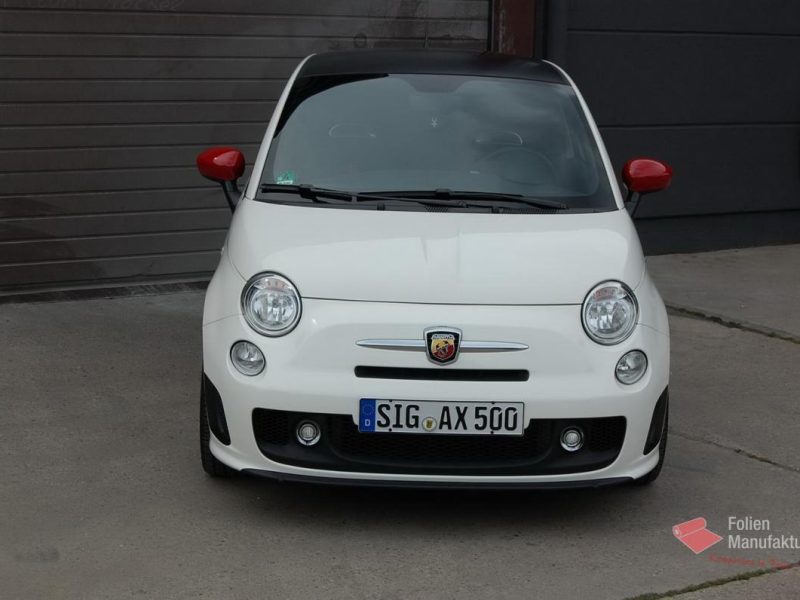 Fiat 500 Abarth Dachfolierung – Bild 4