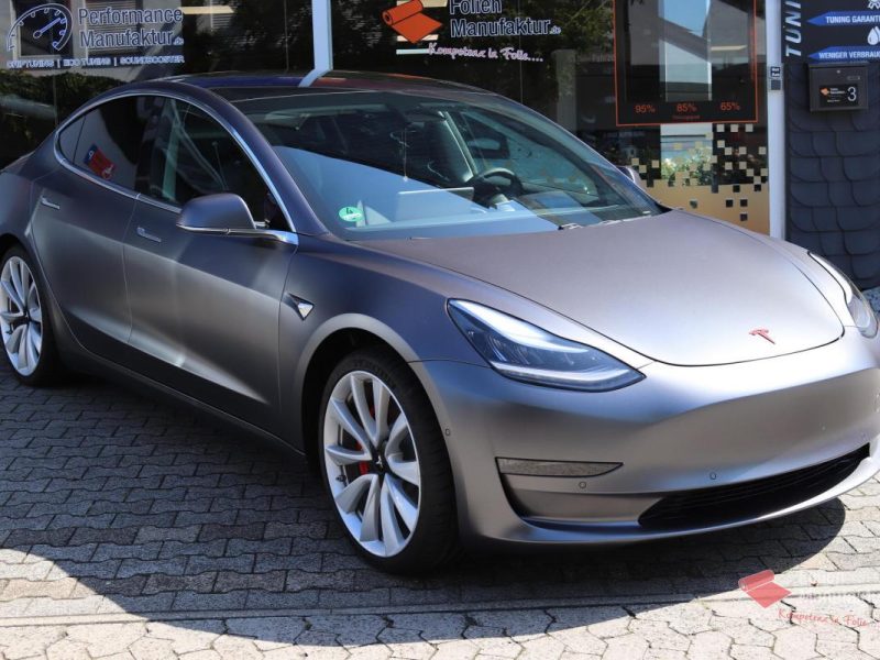 Tesla Model 3 Full Wrap – Bild 2