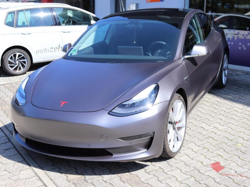 Tesla Model 3 Full Wrap – Bild 4