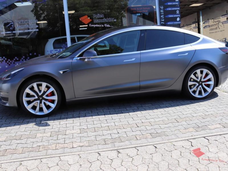 Tesla Model 3 Full Wrap – Bild 3