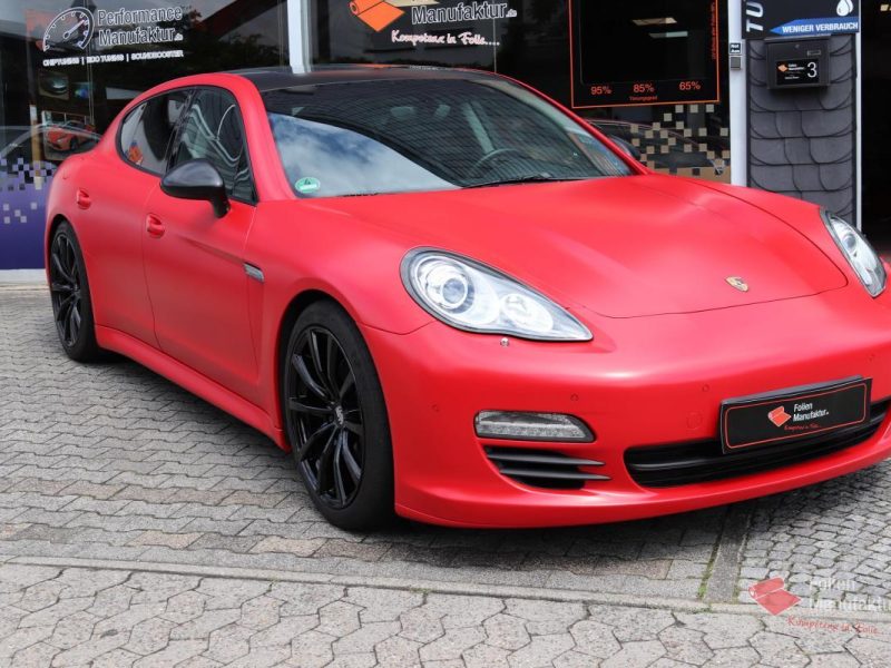 Porsche Panamera Vollfolierung – Bild 1