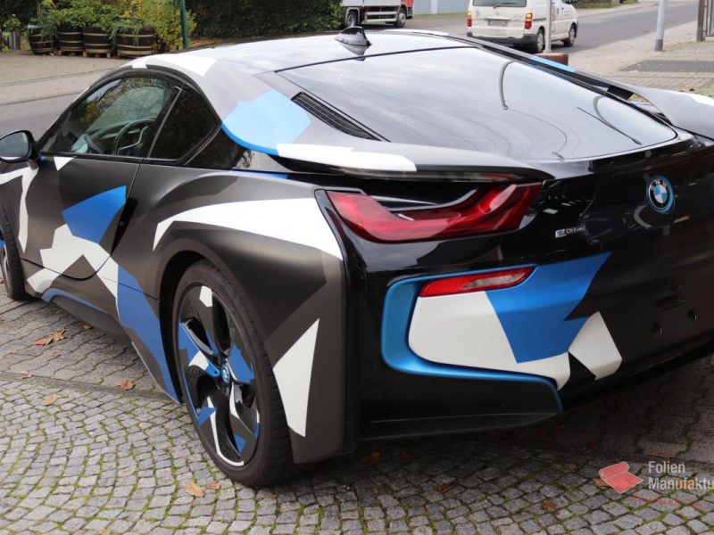 BMW I8 Camouflage Vollfolierung – Bild 10