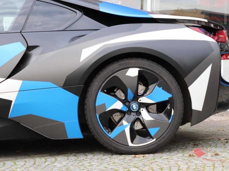 BMW I8 Camouflage Vollfolierung – Bild 9