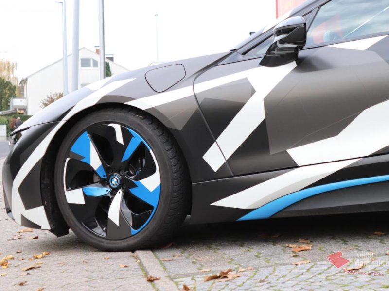 BMW I8 Camouflage Vollfolierung – Bild 8