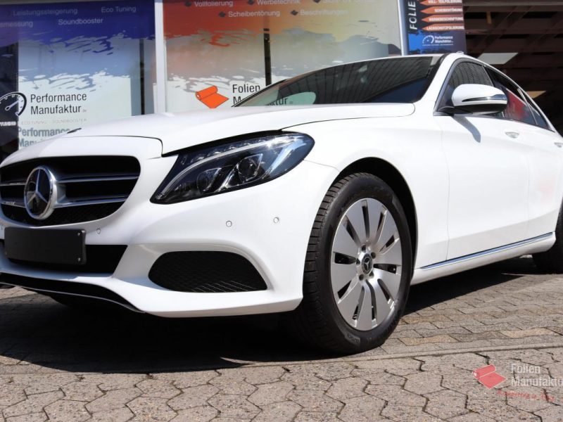Mercedes E Klasse Vollfolierung – Bild 2