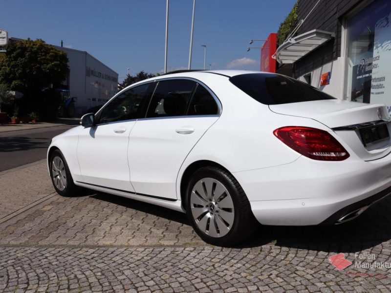 Mercedes E Klasse Vollfolierung – Bild 7