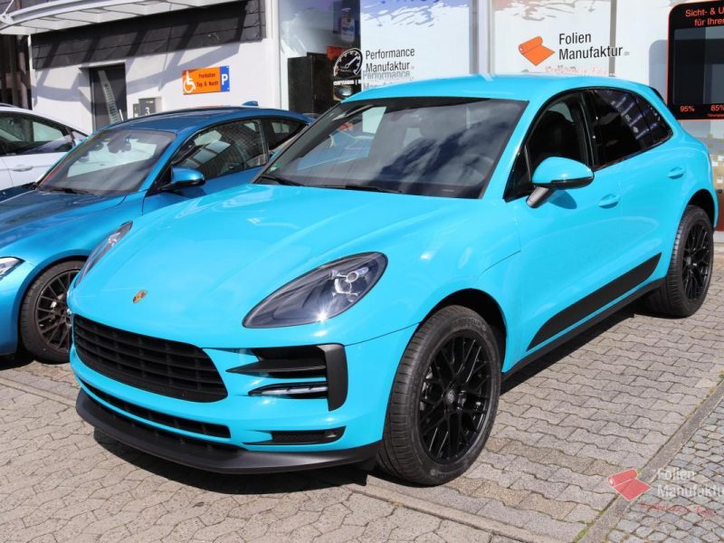 Porsche Macan Vollfolierung – Bild 2