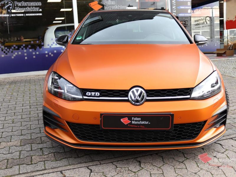 VW Golf GTD Vollfolierung – Bild 6
