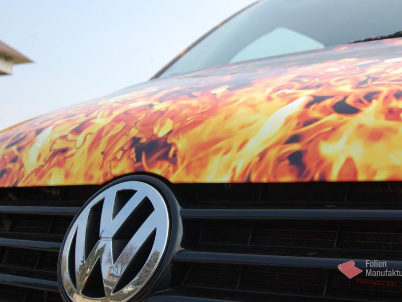 Wrap VW T5 Flammen – Bild 9