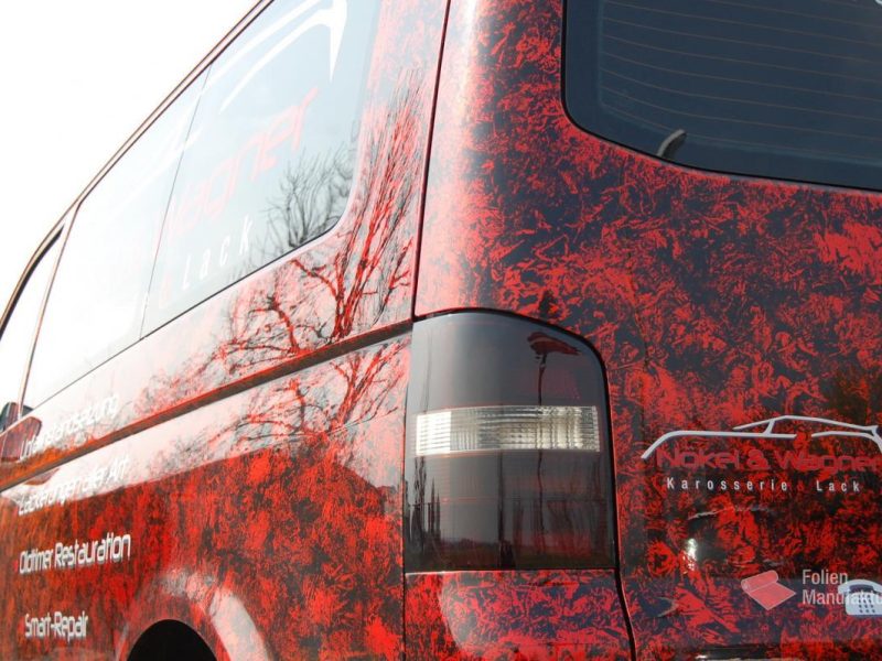 Wrap VW T5 Flammen – Bild 1