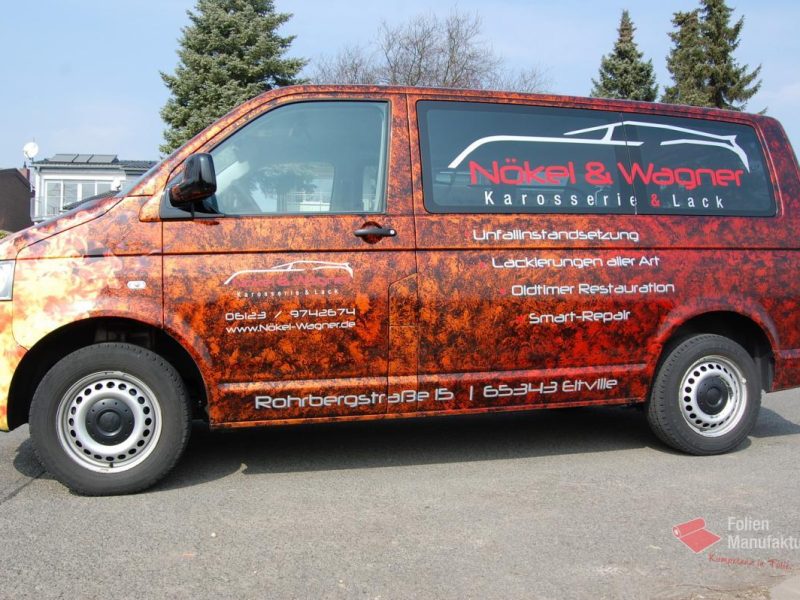 Wrap VW T5 Flammen – Bild 2