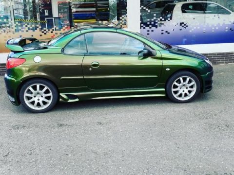 Peugeot 206 Vollfolierung
