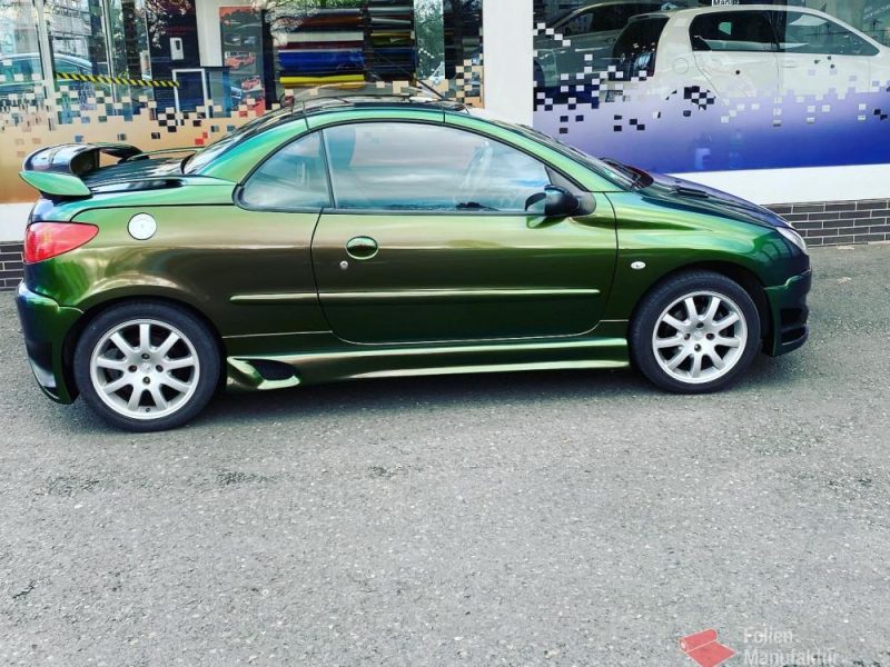 Peugeot 206 Vollfolierung – Bild 2