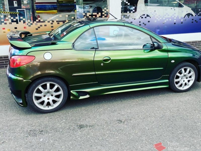 Peugeot 206 Vollfolierung – Bild 3