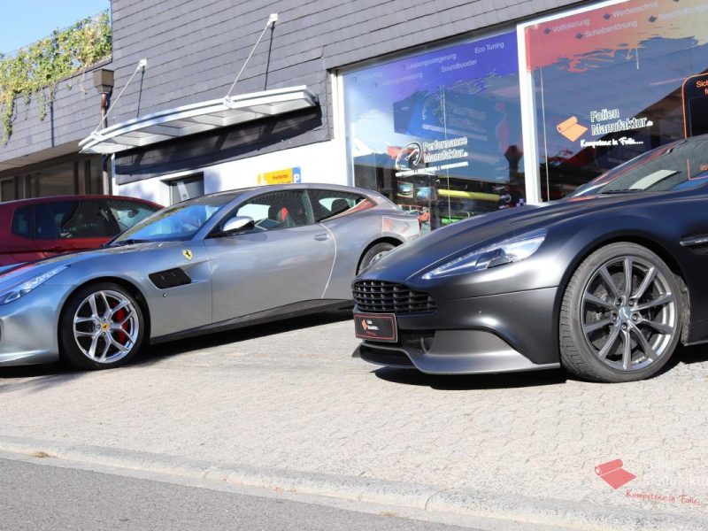 Aston Martin Vantage ONE OF SEVEN Lackschutzfolierung – Bild 6