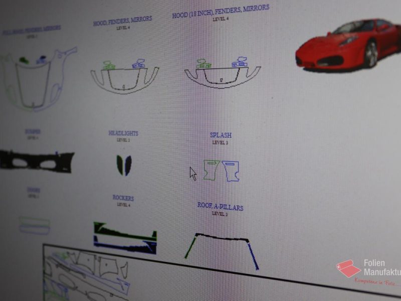 Ferrari F430 Lackschutzfolierung – Bild 2