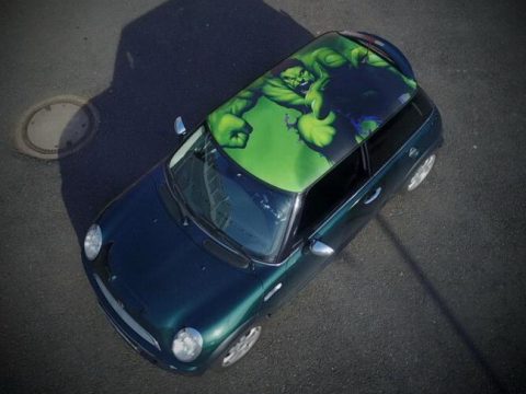 Mini Roof Wrap Hulk