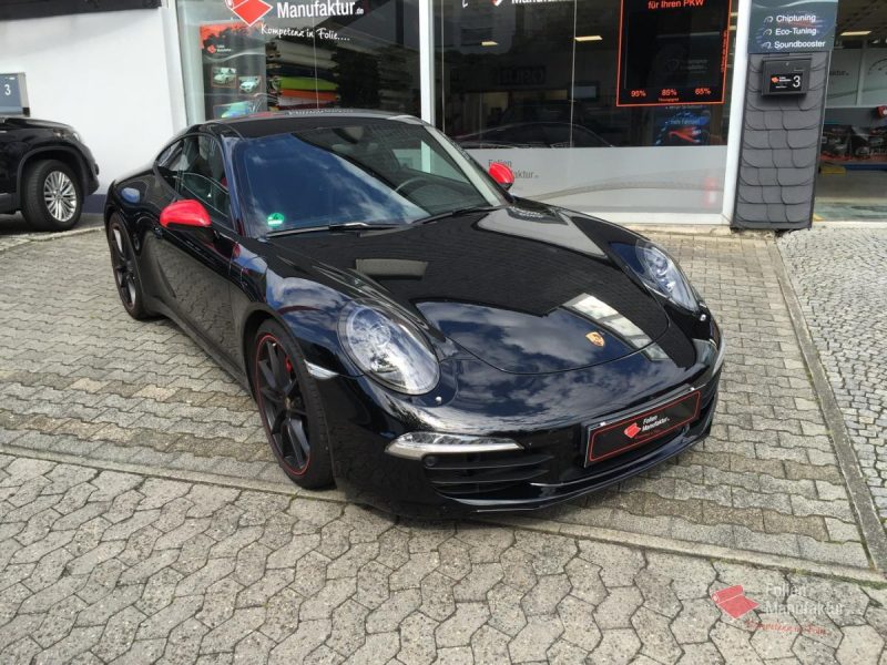 Porsche 911 Aussenspiegelfolierung – Bild 1