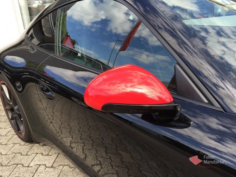 Porsche 911 Aussenspiegelfolierung – Bild 3