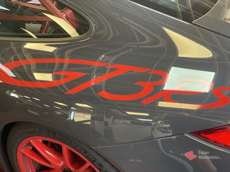 Porsche 997 GT3 RS Lackschutzfolierung – Bild 5
