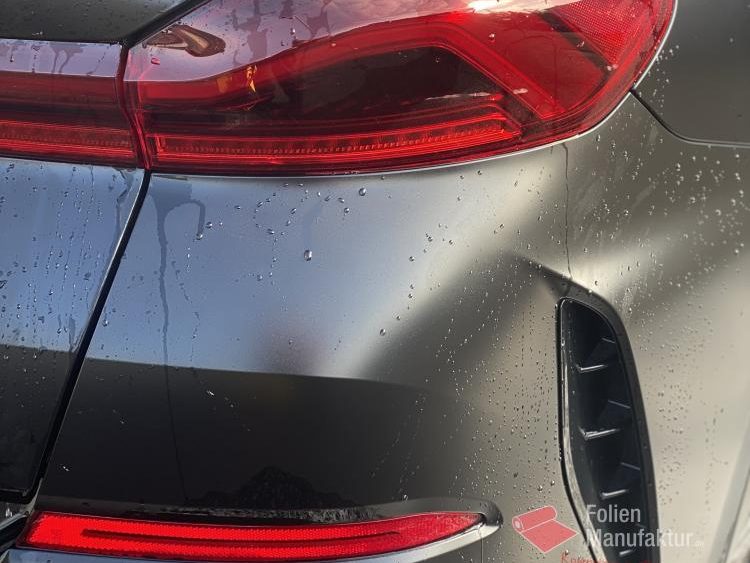 BMW X6 Black vermilion Lackschutzfolierung – Bild 5