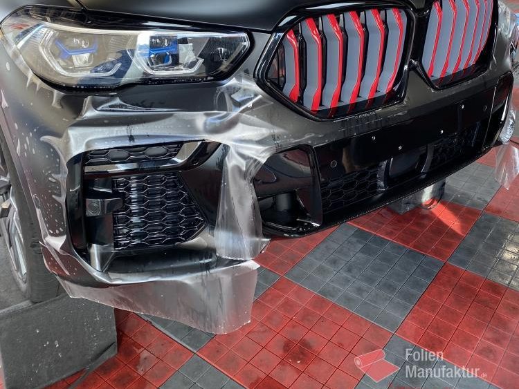 BMW X6 Black vermilion Lackschutzfolierung – Bild 10
