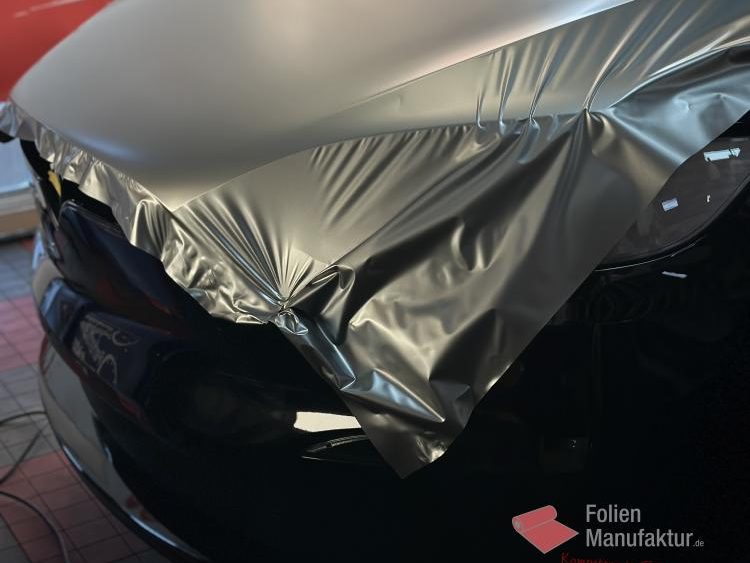 Tesla Model X Plaid Vollfolierung wrapping – Bild 12