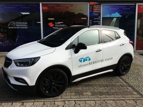 Lettering Taiber Opel Mokka X