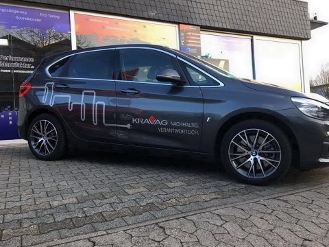 Lettering Kravag BMW