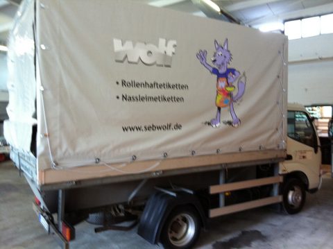 Lettering Druckerei Wolf
